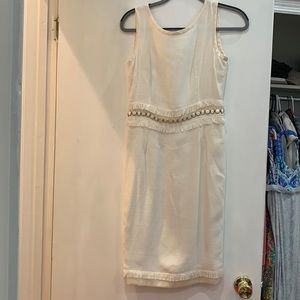 Vintage Dolce & Gabbana Ivory Shift Dress